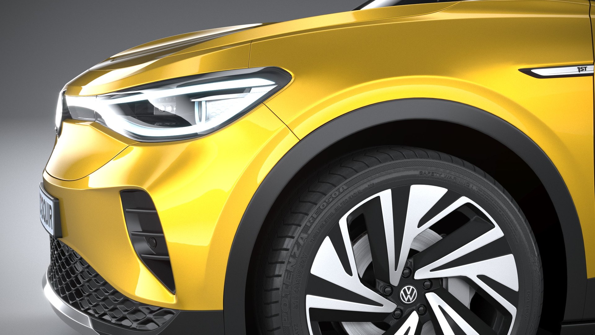Volkswagen Id4 1st 3D Model - TurboSquid 1637411
