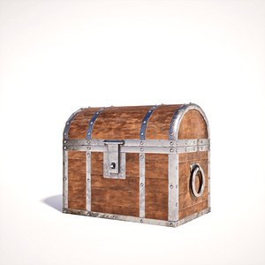 Treasure Chest Game Asset 3D model