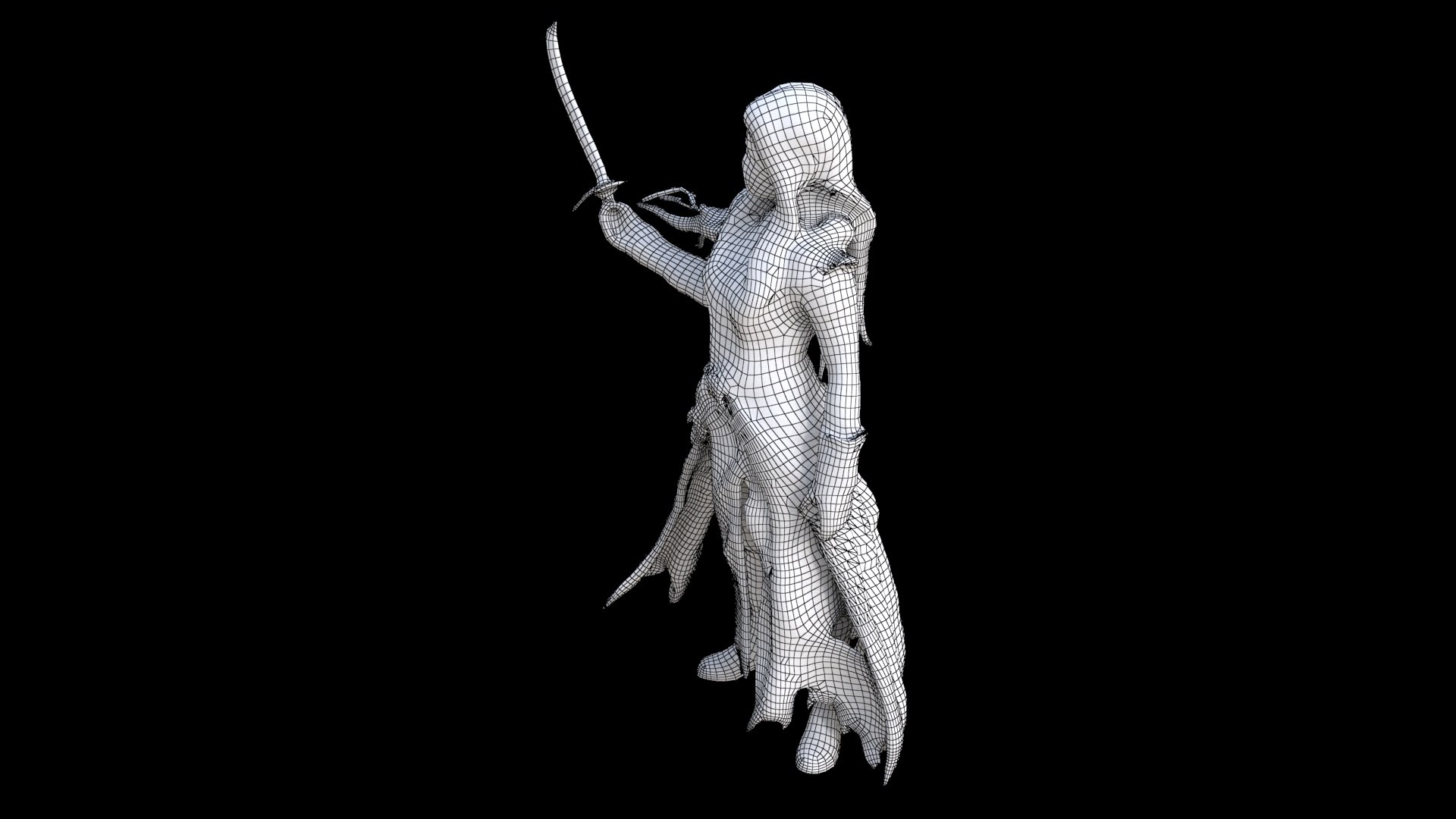 3D Model Pirate Widow Curse - TurboSquid 2336791