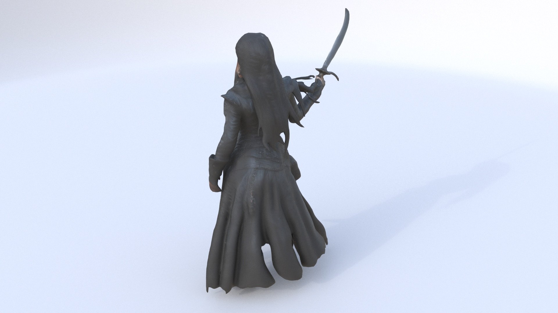 3D Model Pirate Widow Curse - TurboSquid 2336791