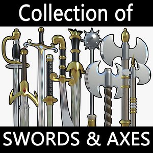 swords axes max