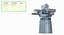 Pantsir-ME Naval Air Defence Rigged 3D Model