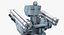 Pantsir-ME Naval Air Defence Rigged 3D Model
