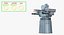 Pantsir-ME Naval Air Defence Rigged 3D Model