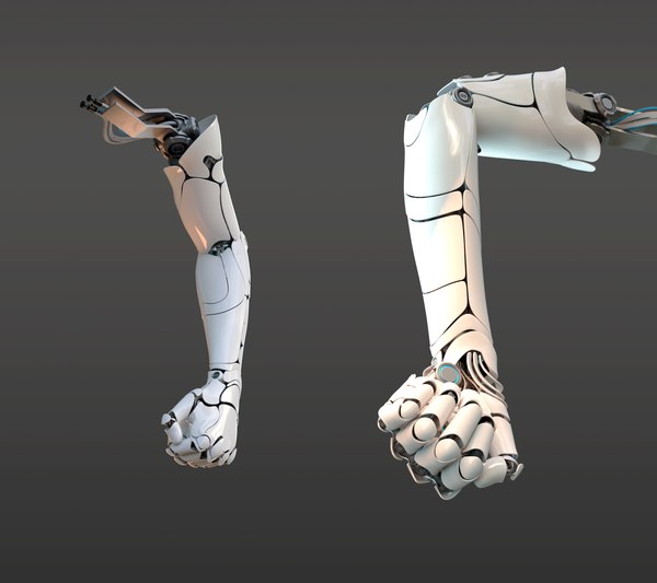 Robotic hand model - TurboSquid 1605002