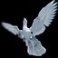 pigeon skinned rigged 3d model