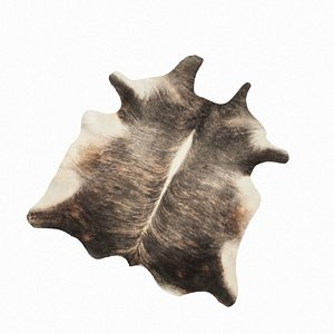 cow hide 3D model