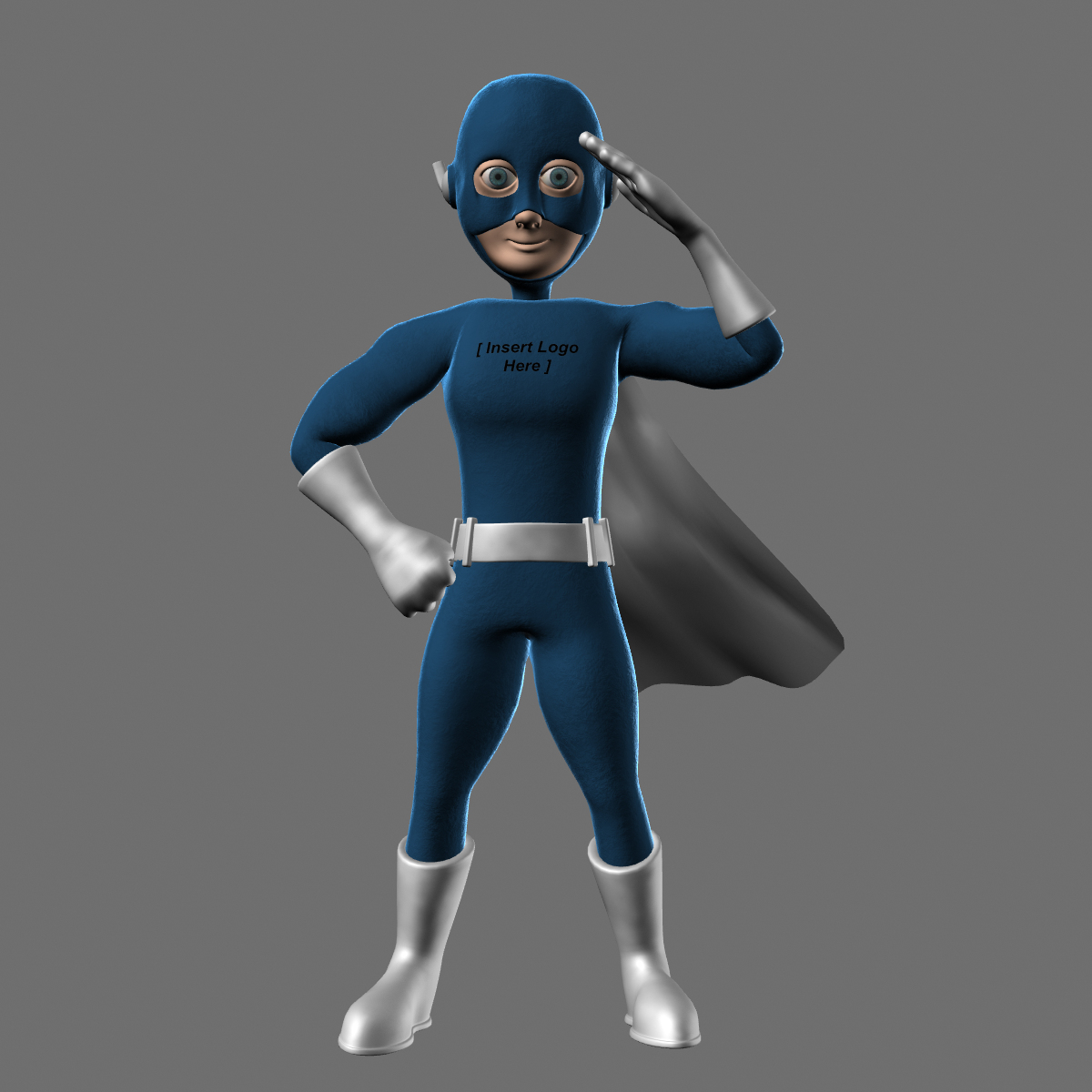 3d model superhero super hero
