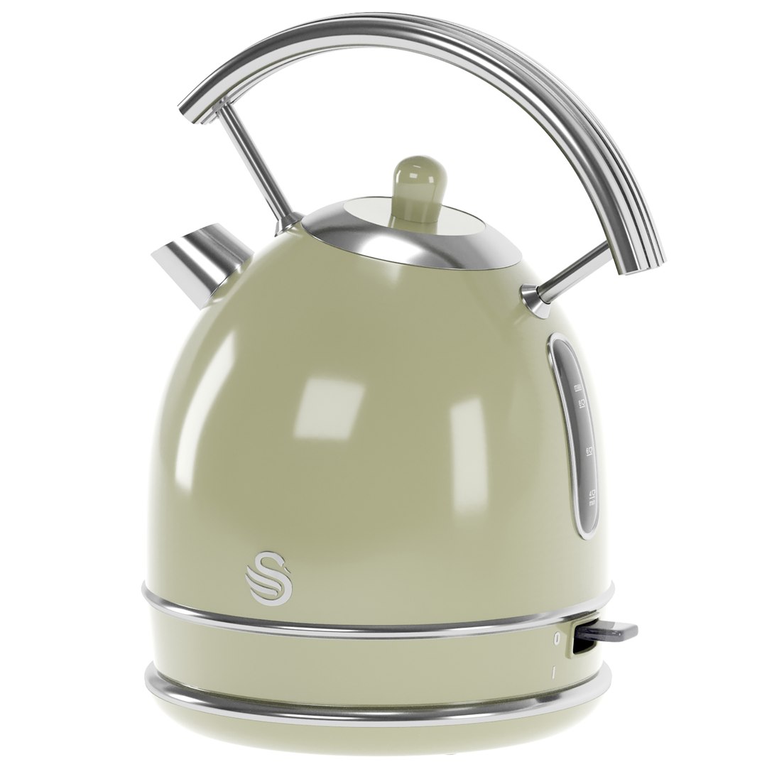 SWAN kitchen appliances 3D model TurboSquid 2072769