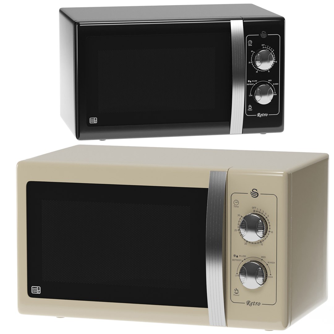 SWAN kitchen appliances 3D model TurboSquid 2072769