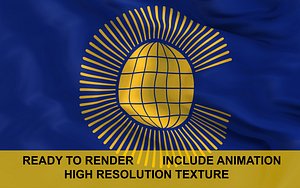 Commonwealth 3d Flag