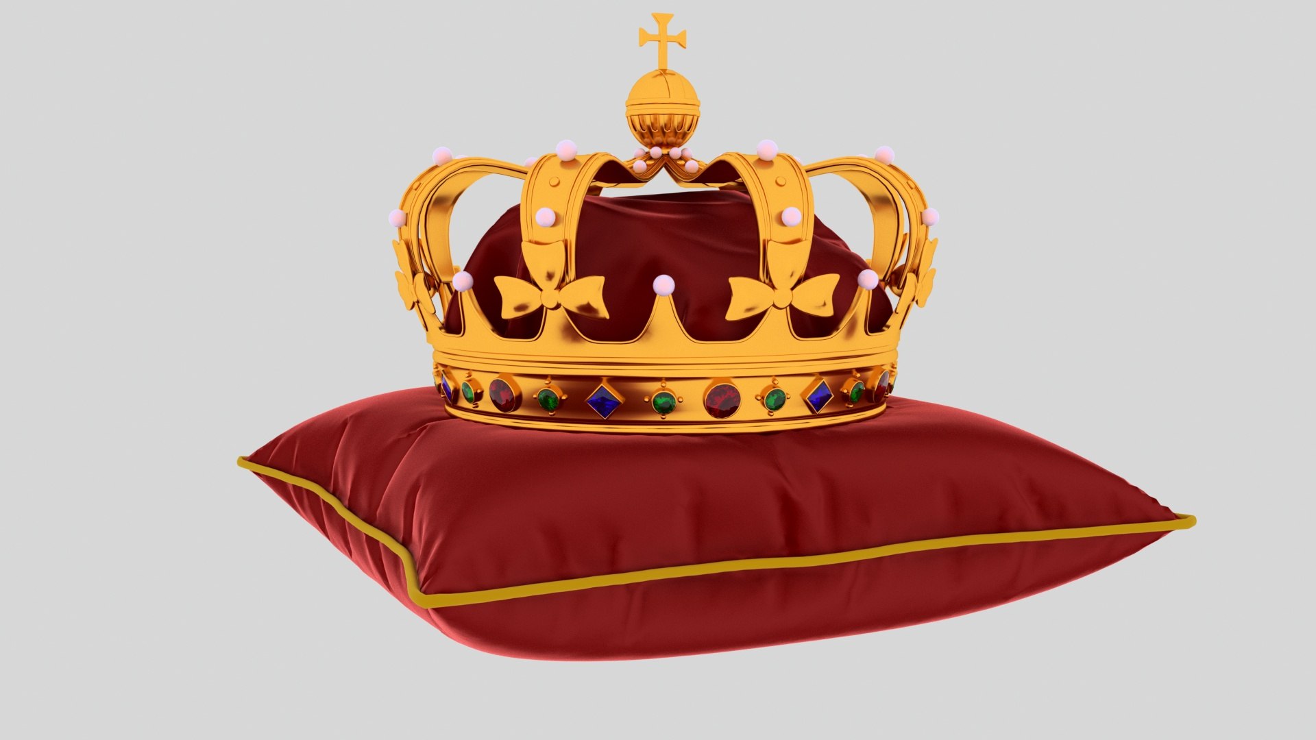 Crown model - TurboSquid 1887325