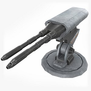 laser turret 3D