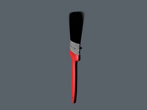paint brush 3d model