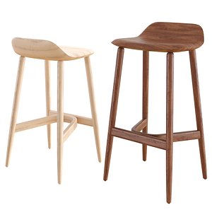 Crosshatch Bar & Counter Stool by Herman Miller