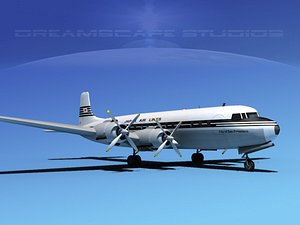 douglas dc-7c dc-7 max