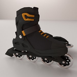 roller blade 3D model