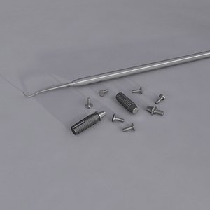 dental implants set 3d obj
