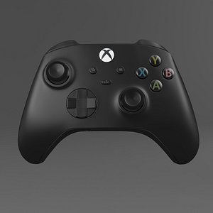 3D xbox series x controller