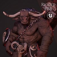 Modular Tauren - Game Ready