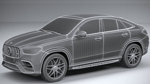 3D Mercedes Benz AMG GLE 63 2021