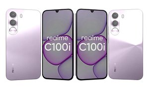 3D model Realme C100i Purple