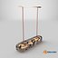Modern Faceted Prism Pendant Light with Linear LED Bar