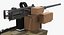 4x4 Bushmaster MR6 Camo Rigged 3D Model