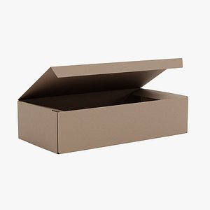 3D model Paper Box 03 Rigged