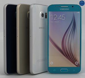 Samsung Galaxy S6 Black, Blue, Gold and White