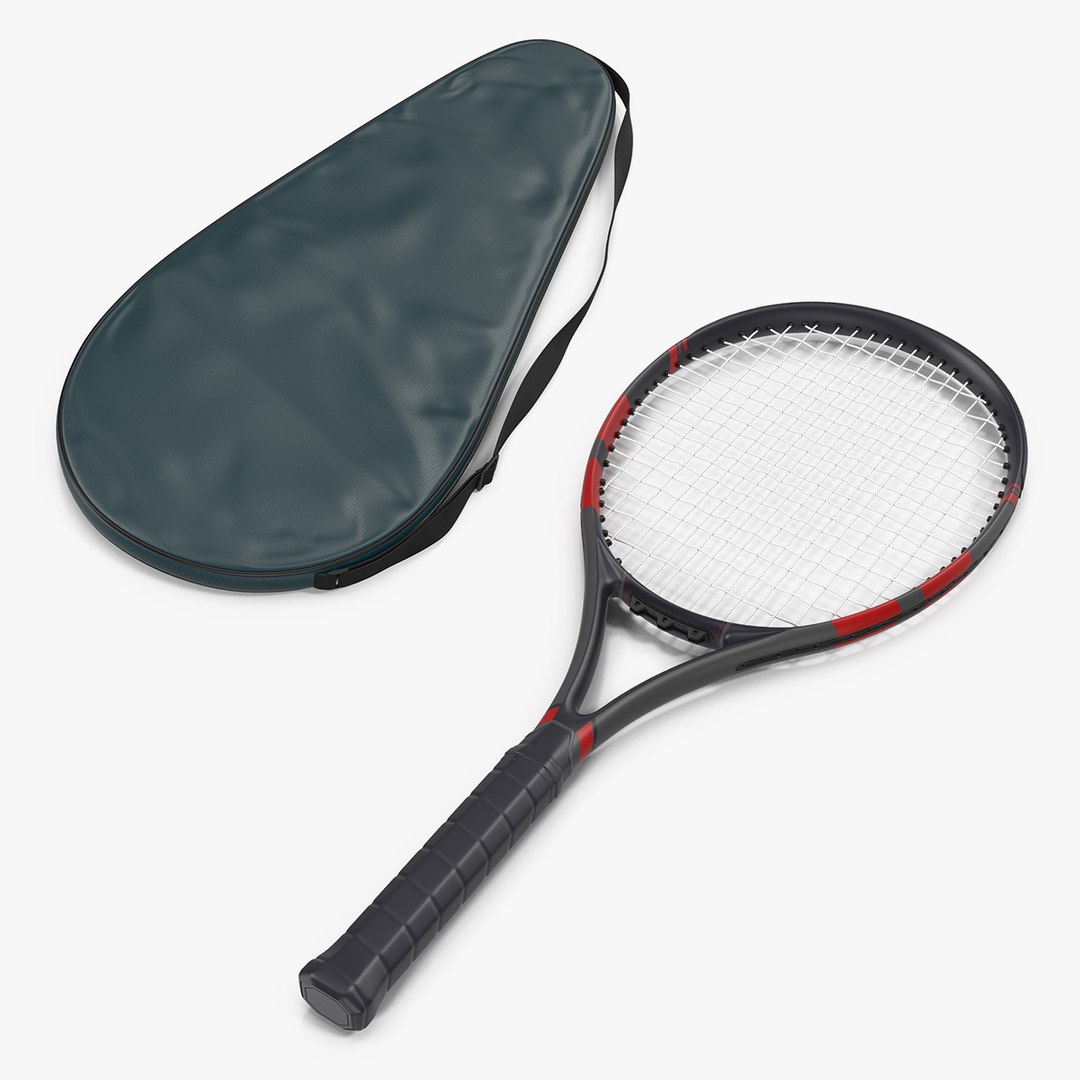 Tennis bag 3d model