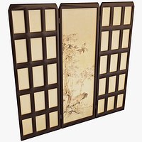 Screen Room Divider Shoji
