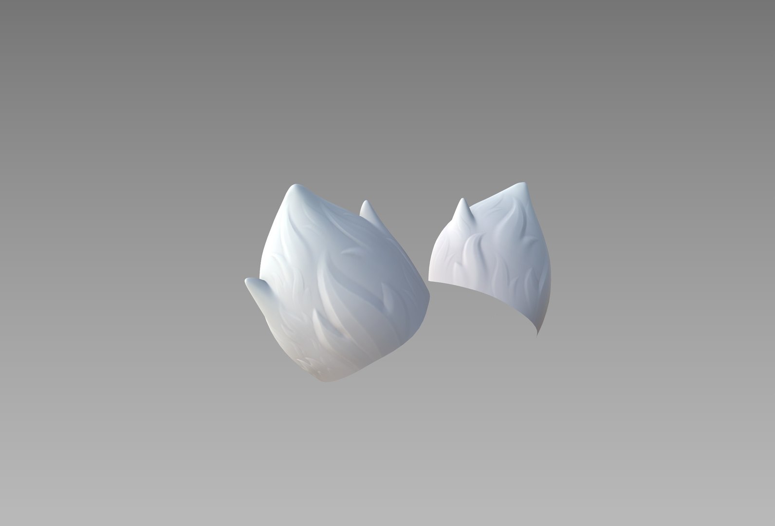 3D Accessory001 Cat Ear Model - TurboSquid 2144055