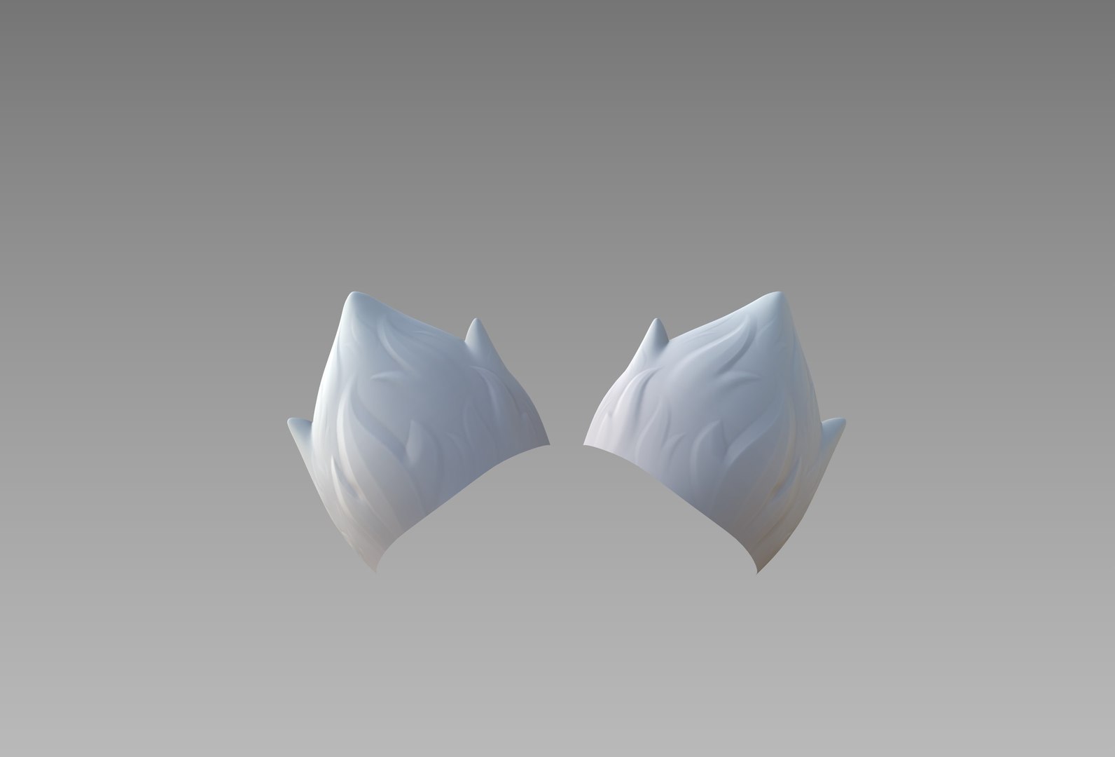 3D Accessory001 Cat Ear Model - TurboSquid 2144055