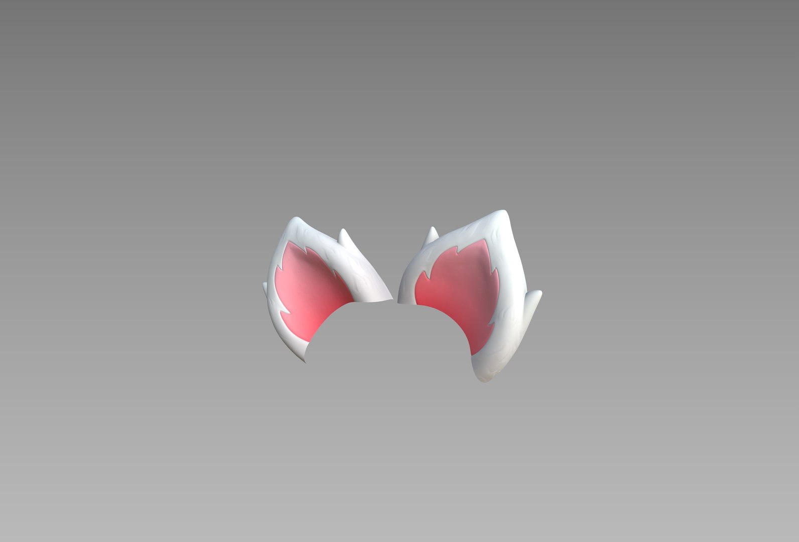 D Accessory Cat Ear Model TurboSquid