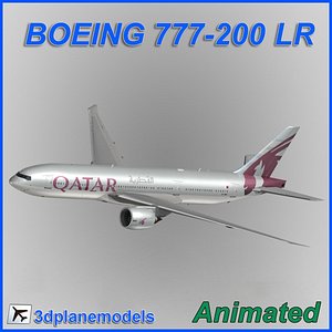 Boeing 777-200LR Qatar Airways