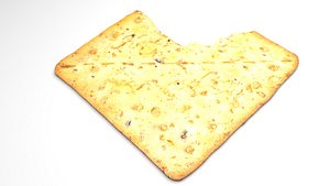 Bitten Square Bio Cracker model