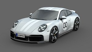 Porsche 911 Sport Classic 2023 3D