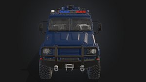 Armored Police SWAT Tactical Vehicle