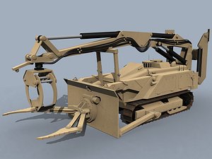 3D mv-4 dok-ing robotic vehicle