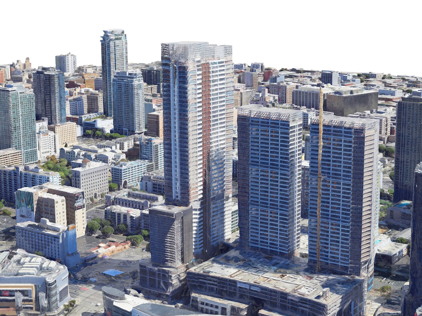 Los Angeles District Skid Row Model TurboSquid 2123724