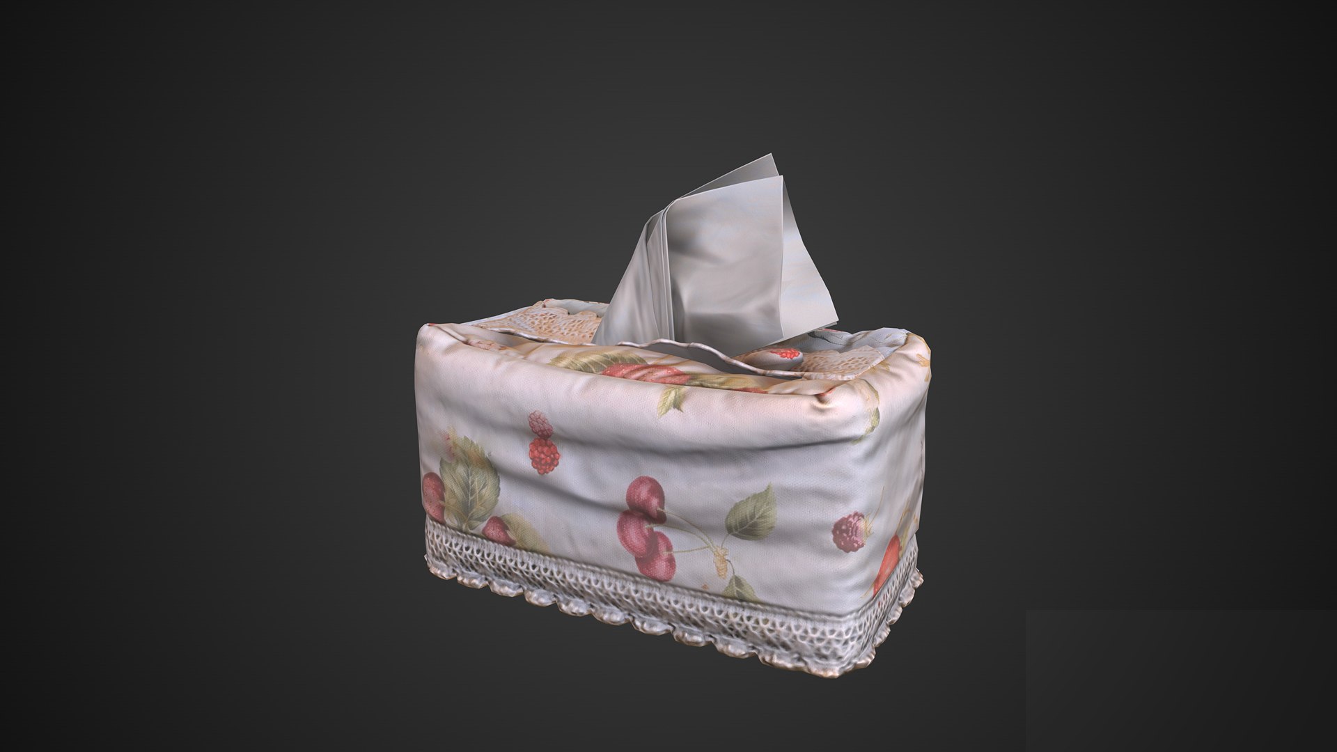 Game Ready White Tissue 3D Model - TurboSquid 2047914