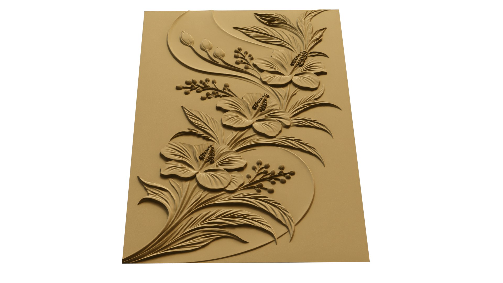 Modern  Hibiscus Blossoms mural Relief Wall Panel STL CNC 110 3D model https://p.turbosquid.com/ts-thumb/c4/ADBloO/QO/a4/png/1793070758/1920x1080/fit_q87/c46f7151f3d45c9056c0f2cff10071dd2b40e5b5/a4.jpg