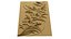 Modern  Hibiscus Blossoms mural Relief Wall Panel STL CNC 110