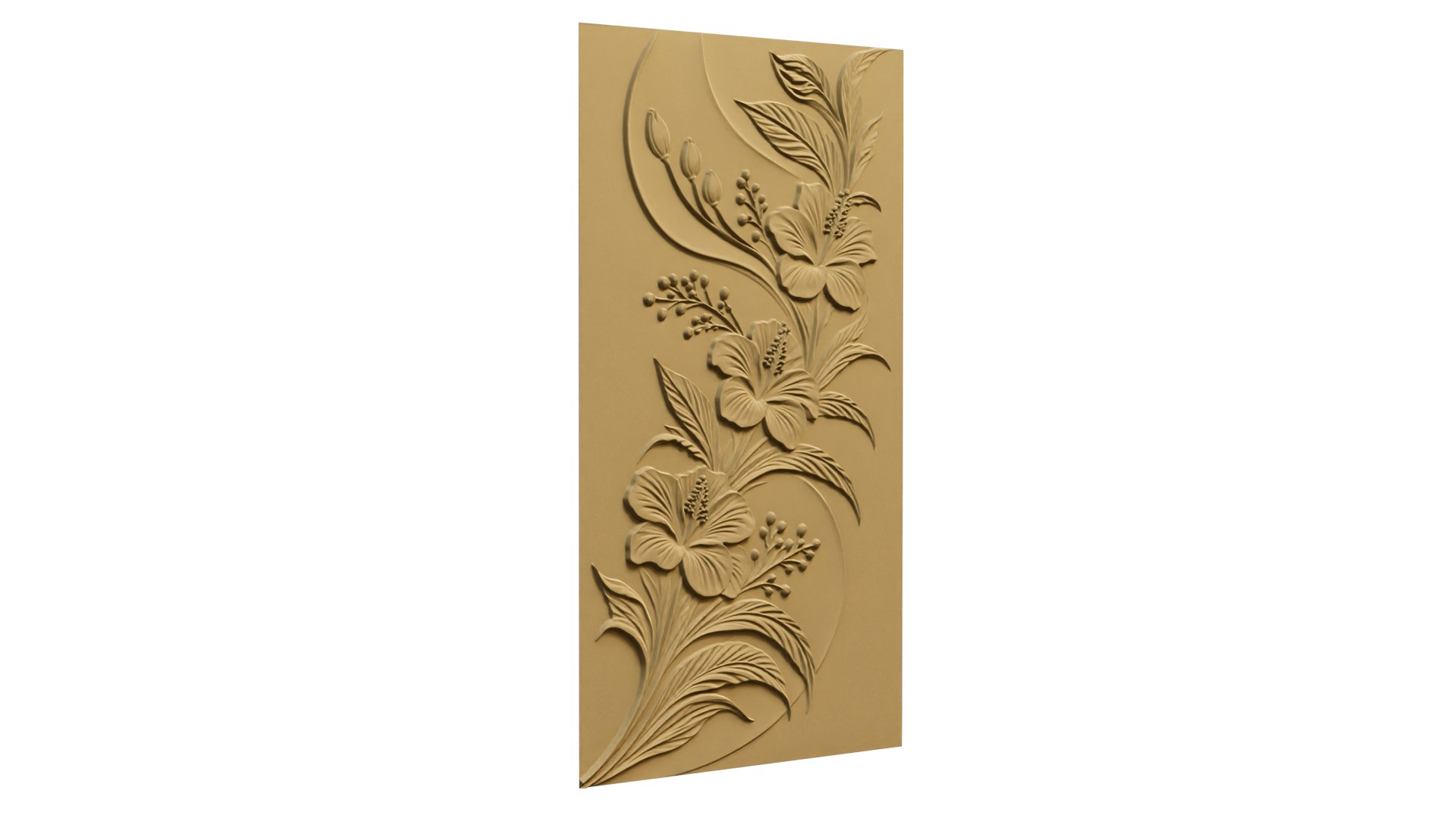 Modern  Hibiscus Blossoms mural Relief Wall Panel STL CNC 110 3D model https://p.turbosquid.com/ts-thumb/c4/ADBloO/QX/a2/png/1793070742/1920x1080/fit_q87/4655dc5ddb286d166b10e1cb490e66d0dc95ce78/a2.jpg