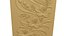 Modern  Hibiscus Blossoms mural Relief Wall Panel STL CNC 110