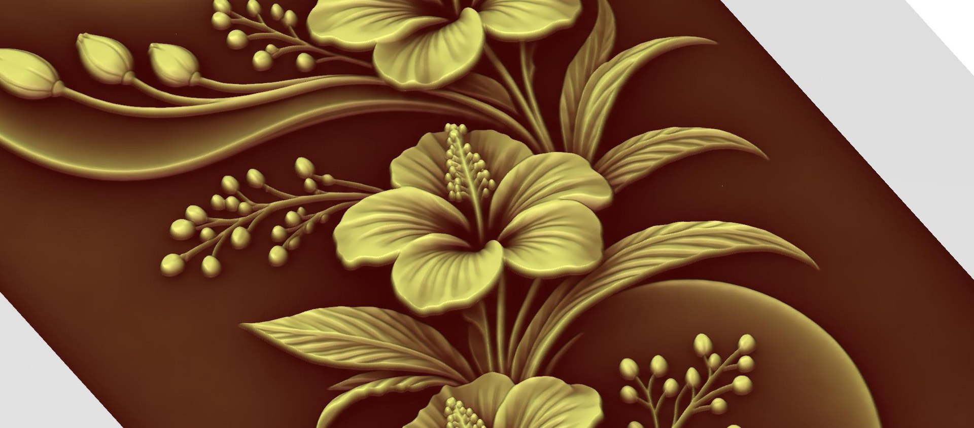 Modern  Hibiscus Blossoms mural Relief Wall Panel STL CNC 110 3D model https://p.turbosquid.com/ts-thumb/c4/ADBloO/dJ/a65/jpg/1793070765/1920x1080/fit_q87/973a739ed07de631d4a87749de3671bda3796189/a65.jpg