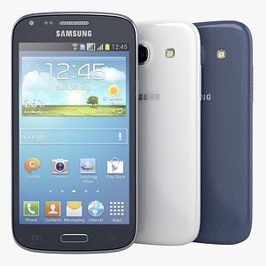 Samsung Galaxy Core Blue And White