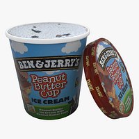 Ben and Jerrys Peanut Butter Cup ice cream