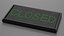 LED Light Business Sign Closed Green OFF